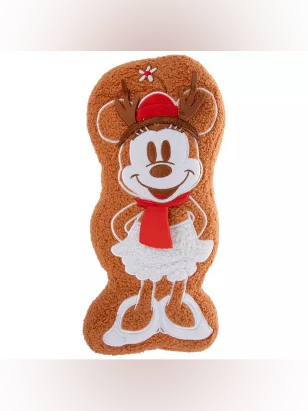 Minnie Mouse Gingerbread Pillow